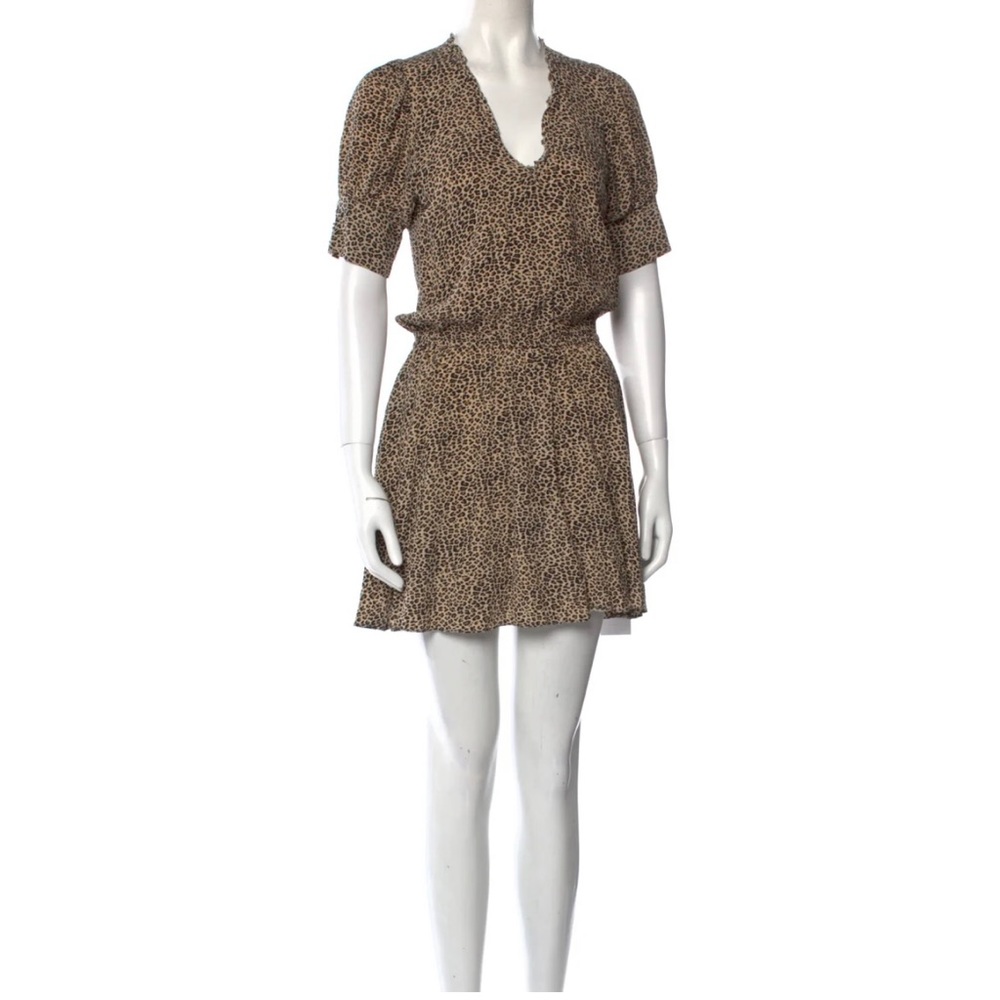 Zadig & Voltaire Leopard Print Dress - Brown